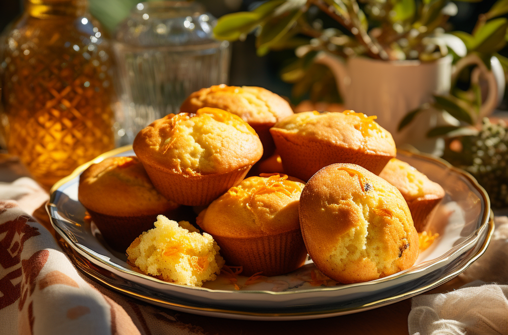 Funky Sinaasappel muffins