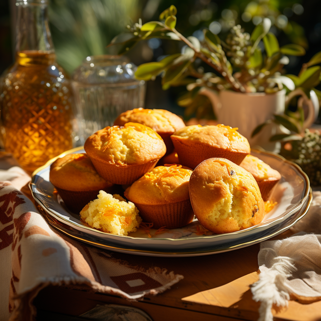 Funky Sinaasappel muffins